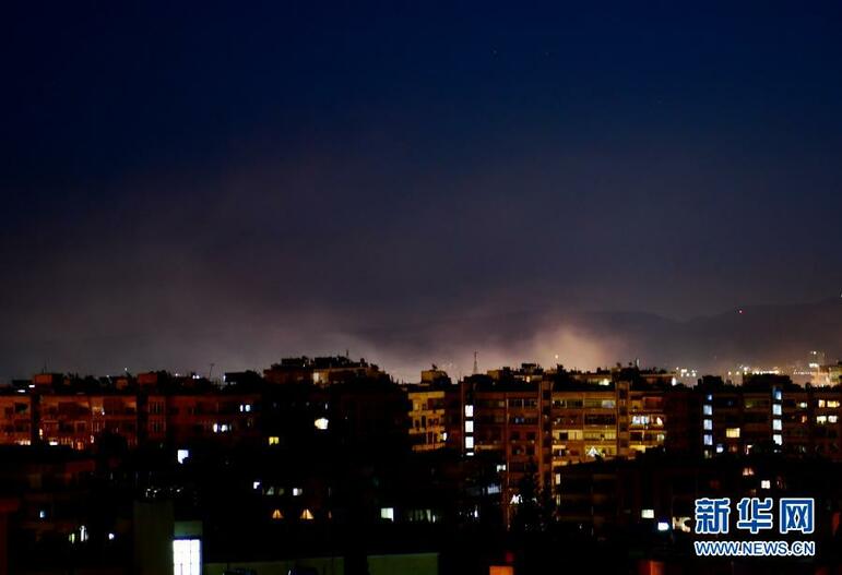 Suriye: İsrail Şam çevresine hava saldırısı düzenledi_fororder_XXXXX