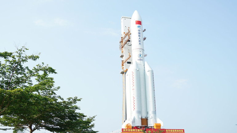 Çin’in uzay istasyonunun çekirdek modülü fırlatma alanında_fororder_ac430815f5264915aeff1252f37988d4