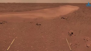 Zhurong, Mars’tan yeni görüntüleri getirdi