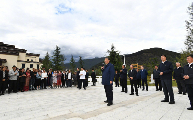 Xi Jinping, naglakbay-suri sa Nyingchi, Tibet_fororder_xjp6