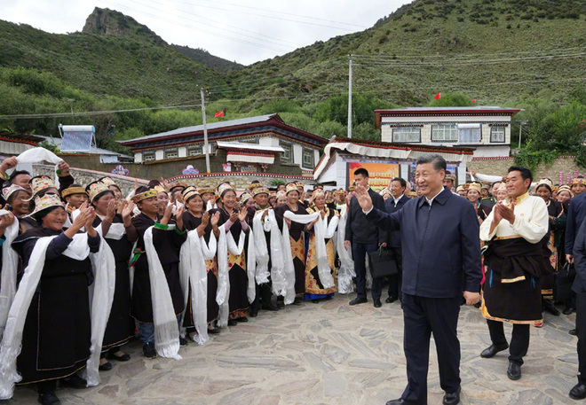 Xi Jinping, naglakbay-suri sa Nyingchi, Tibet_fororder_xjp5