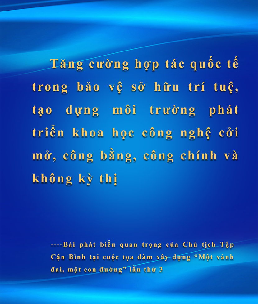Những câu nói của Chủ tịch nước Trung Quốc Tập Cận Bình tại cuộc tọa đàm về xây dựng “Một vành đai, một con đường” lần thứ 3_fororder_一带一路座谈会金句8A
