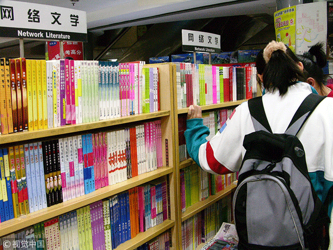 As key consumers, young people are shaping the landscape of online literature.[Photo:VCG]