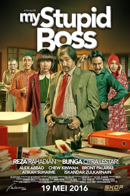 A poster for the Indonesian film 'My Stupid Boss' is seen here. Along with three other movies, 'My Stupid Boss' has been introduced and promoted during the ongoing Silk Road International Film Festival, which is ongoing until Sunday, Dec 3. [Photo: provided to China Plus]