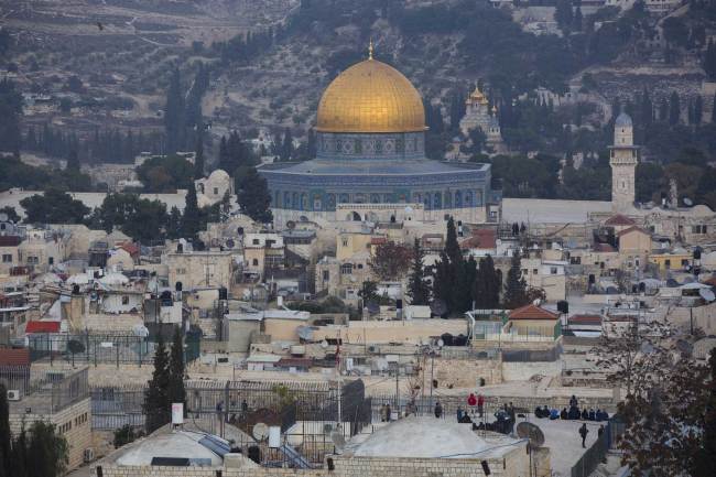 A view of Jerusalem's old city is seen Tuesday, Dec. 5, 2017. [Photo: AP]