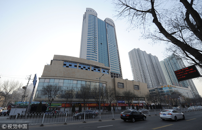 The 39-floor unfinished building in Taiyuan, Shanxi Province [File Photo: VCG]