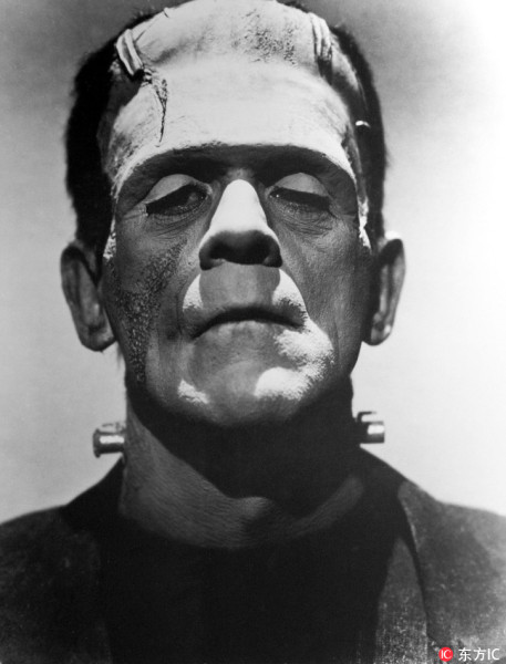 Frankenstein's monster, played by British actor Boris Karloff, has been one of the most recognizable pop culture images.[Photo:IC]