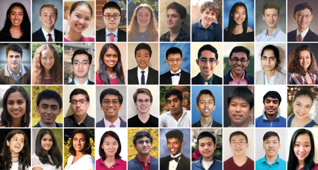 Society for Science & the Public and Regeneron chooses 40 finalists for the 2018 Regeneron Science Talent Search on January 23, 2018. Twelve of these finalists are reportedly Chinese-American students. [Photo: student.societyforscience.org]