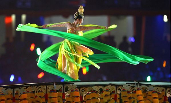[File photo: opening ceremony of Beijing Olympics]
