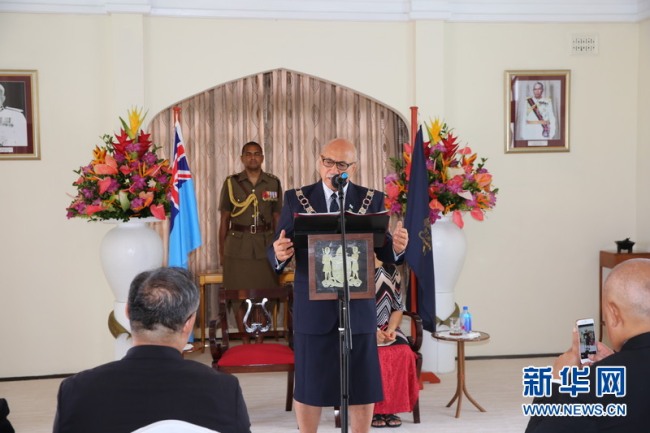 Fijian President Jioji Konrote.[File Photo: Xinhua]