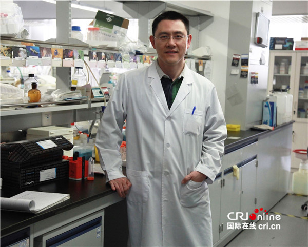 Liu Jiang, researcher of Beijing Institute of Genomics, Chinese Academy of Sciences. [Photo: cri.cn]