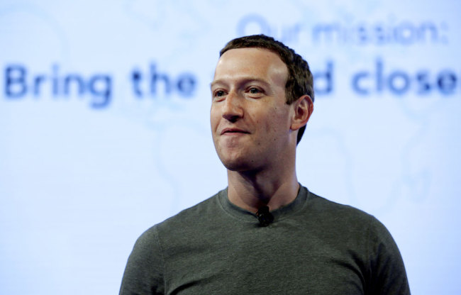 Facebook CEO Mark Zuckerberg [ File photo: AP]