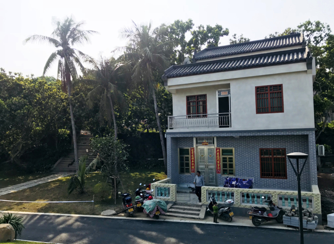 New houses belonging to villagers in Shamei village, Bo'ao, Hainan. [Photo: China Plus/Ge Anna]