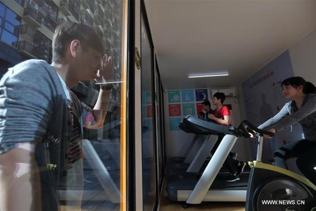 成都现24小时共享健身房 A look at 24 hour shared gym in Chengdu