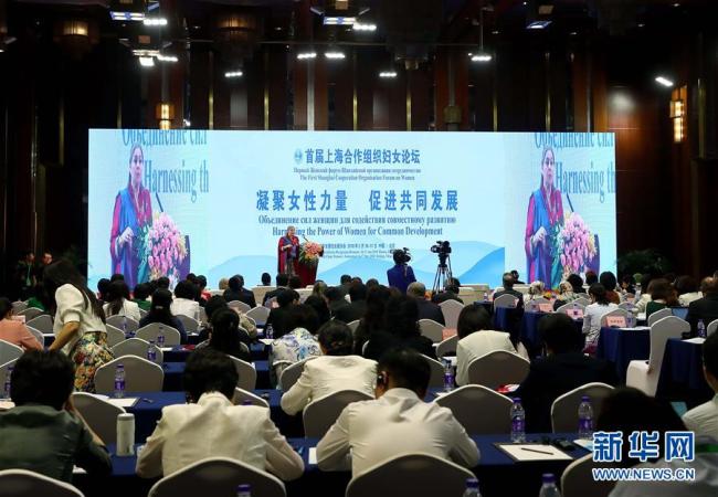 SCO Women's Forum is held in Beijing. [Photo: Xinhua]