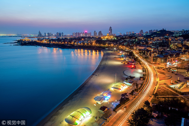Qingdao is capital of Shandong province on the east coast of China, also the largest city in its province. [Photo: from VCG]