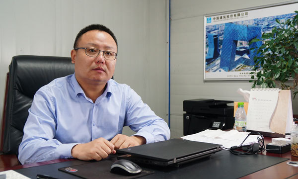 Wang Zhouya, general manager of China State Construction Engineering's branch in the Maldives. [Photo: China Plus]
