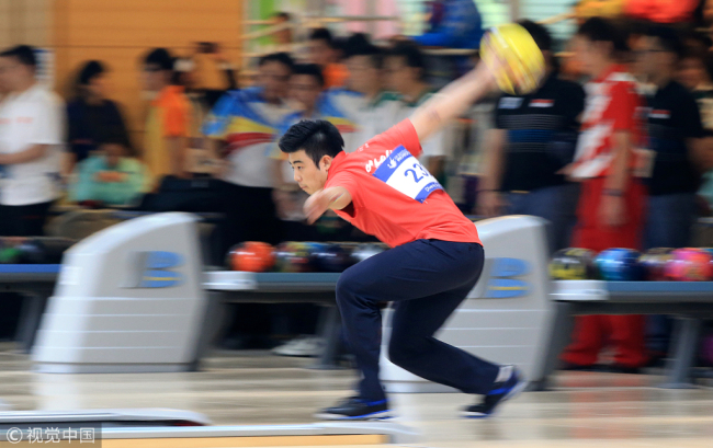 Bowling was part of the 2014 Asian Games in Incheon. [Photo: VCG]