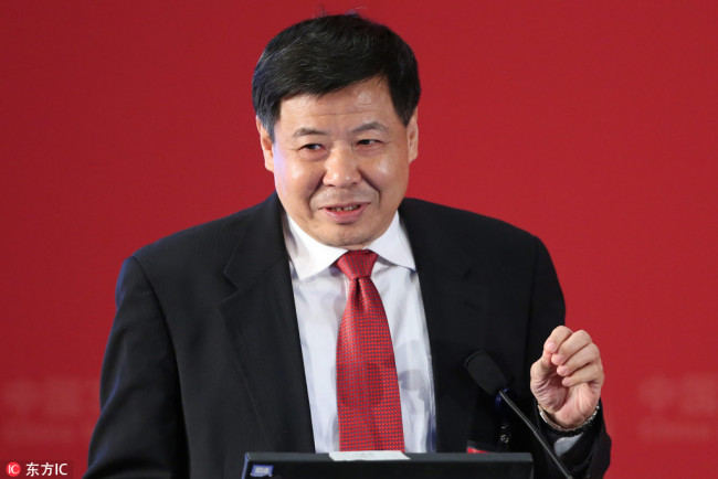 China's former Vice Finance Minister Zhu Guangyao. [Photo: IC]