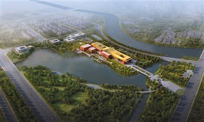 Overview of the new branch Museum of the Palace Museum.[Photo:The Palace Museum]