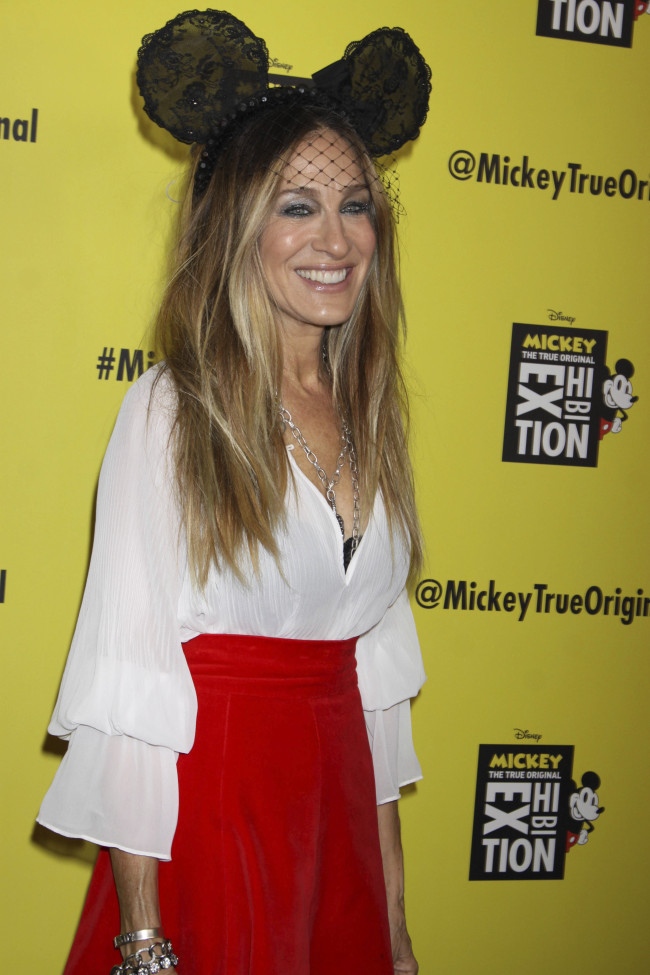 Sarah Jessica Parker at the grand opening of "Mickey: The True Original Exhibition" in New York City, November 7, 2018. [Photo: AP]