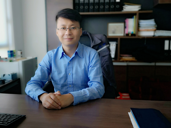 Wang Yanyu, General Manager of China Harbour PNG company [Photo: China Plus/ Li Kuo]