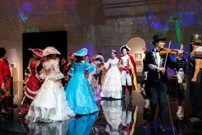 An immersive musical "Napoléon: Wild Dream Rhapsody" was recently performed in Shanghai. [Photo provided to China Plus]