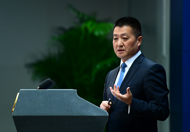 Chinese Foreign Ministry spokesperson Lu Kang. [File photo: CCTV]