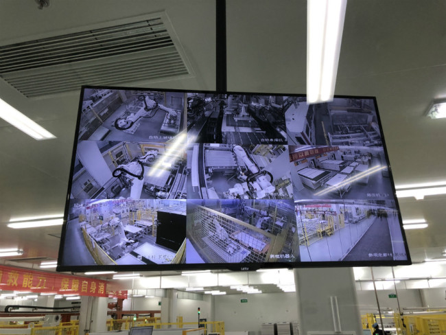 Screen shot shows operations at the Chint Group. [Photo: China Plus]