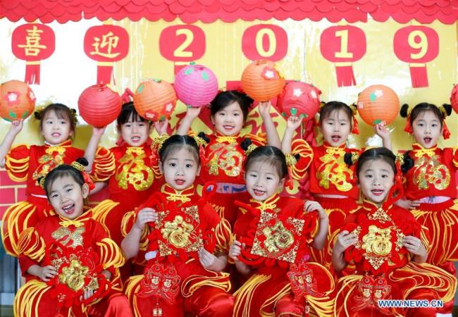多种活动迎新年 Various activities organized across China to greet year of 2019