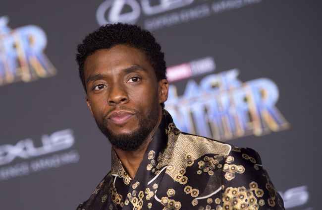 In this file photo taken on January 29, 2018 Actor Chadwick Boseman attends the world premiere of Marvel Studios’ “Black Panther,” in Hollywood, California. [Photo: AFP]