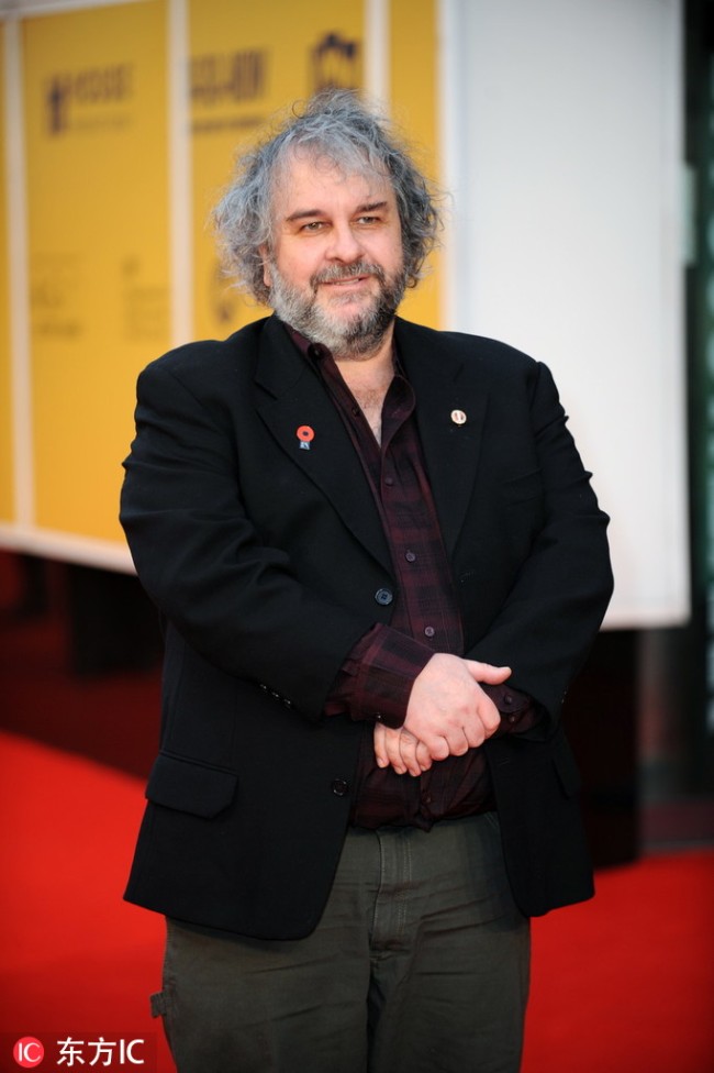 Peter Jackson at the 'They Shall Not Grow Old' film premiere, London, UK - 16 Oct 2018 [Photo：IC]