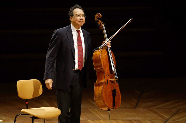 Cellist Yo-Yo Ma in der Philharmonie,Berlin, 22.03.2016 [Photo: IC]