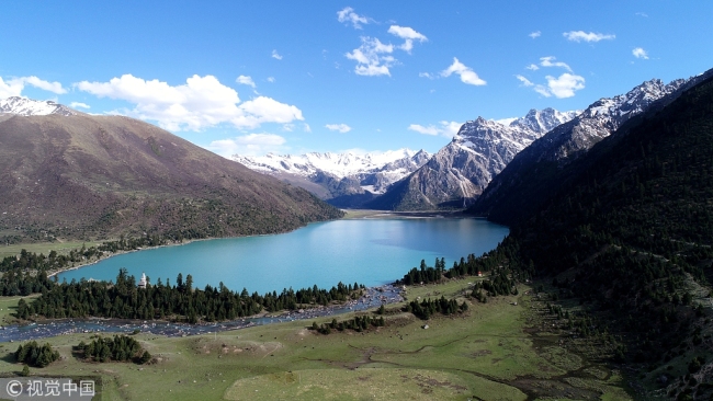 A view of Qinghai-Tibet Plateau. [File photo: VCG]