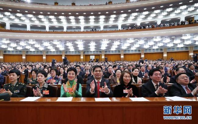 The closing meeting of the second session of the 13th National Committee of the Chinese People's Political Consultative Conference (CPPCC) is held at the Great Hall of the People in Beijing on March 13, 2019. [Photo: Xinhua/Yao Dawei]