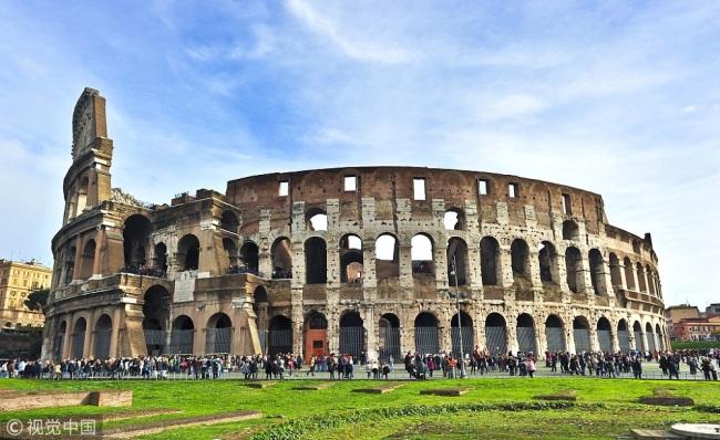 An overview of the Amphitheatre and Stadium in Rome, Italy on December 8, 2010. [File photo: VCG]