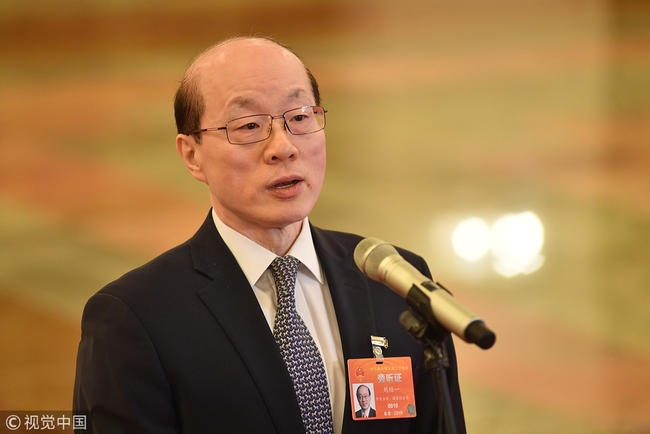 Liu Jieyi, head of the State Council Taiwan Affairs Office. [File photo: VCG]