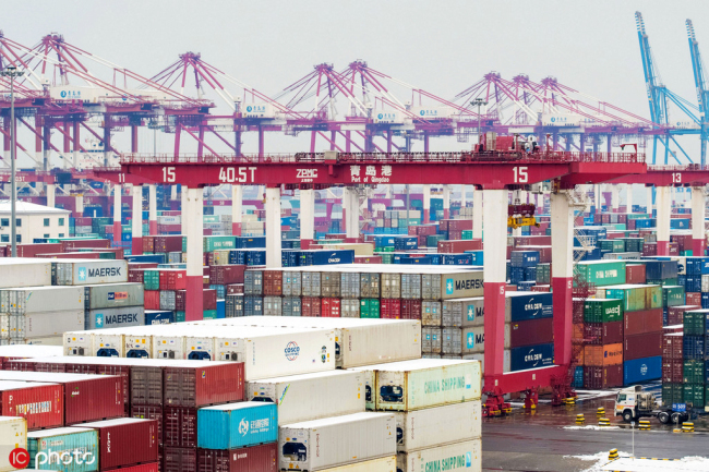 Port of Qingdao [File photo: IC]