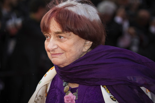 Agnes Varda poses for photographers upon arrival at the premiere of the film 'BlacKkKlansman' at the 71st international film festival, Cannes, southern France, Monday, May 14, 2018. [Photo: AP]