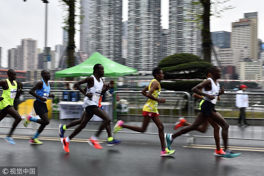 Thousands run Chongqing International Marathon in SW China China Plus