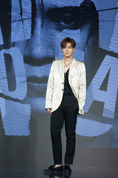 Pop singer, actor and host Show Lo attends the press conference for his new album "No Idea" in Beijing on April 11, 2019. [Photo: Imagine China]