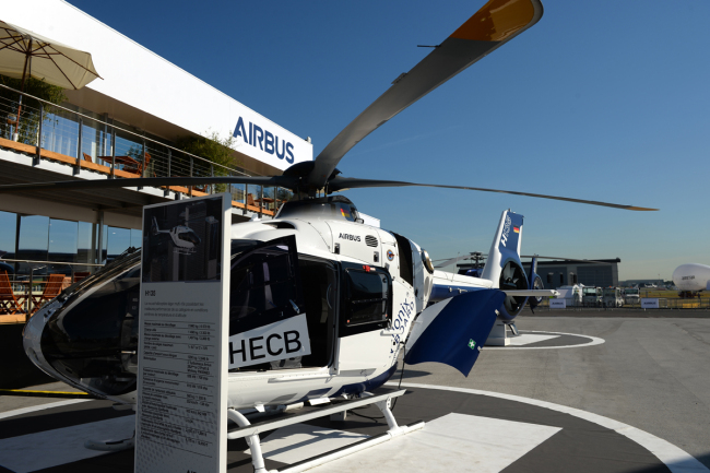 A helicopter Airbus H135.[File Photo: AFP/ERIC PIERMONT] 