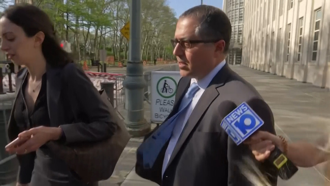 Marc Agnifilo, attorney for Keith Raniere was interviewed on May 7, 2019. [Photo: screenshot from AP]