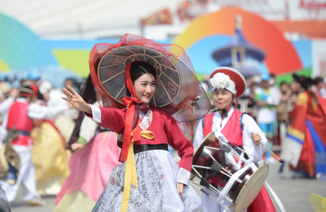 The Asian Civilization Parade kicks off in Beijing on Thursday, May 16, 2019. [Photo: IC]