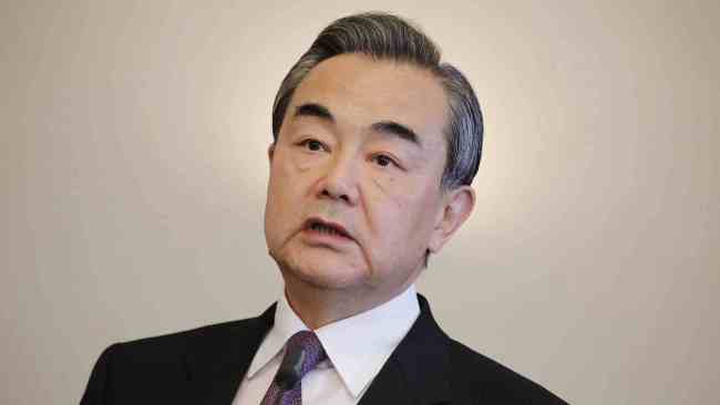 Chinese State Councilor and Foreign Minister Wang Yi. [Photo: CGTN] 