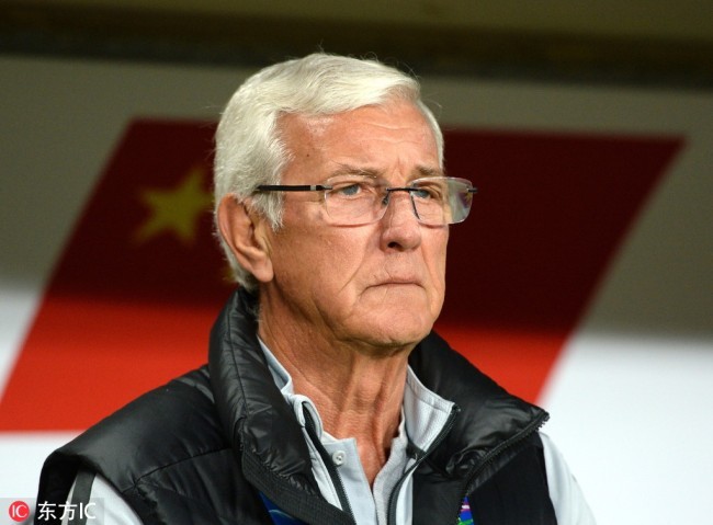 File photo of Marcello Lippi. [Photo: IC]