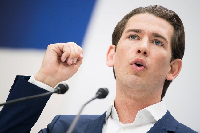 Austrian Federal Chancellor Sebastian Kurz during campaign opening regarding to Eurpean Parliment Elections of the Austrian People s Party in Vienna Austria on May 04, 2019. [File Photo: IC]