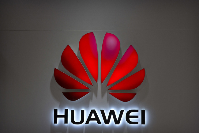 The logo of Chinese telecom giant Huawei. [File Photo: IC]