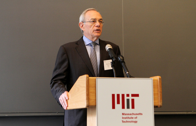 Massachusetts Institute of Technology (MIT) President L. Rafael Reif. [File Photo: Marc Andrew Deley/AP Images for Amgen]<br>