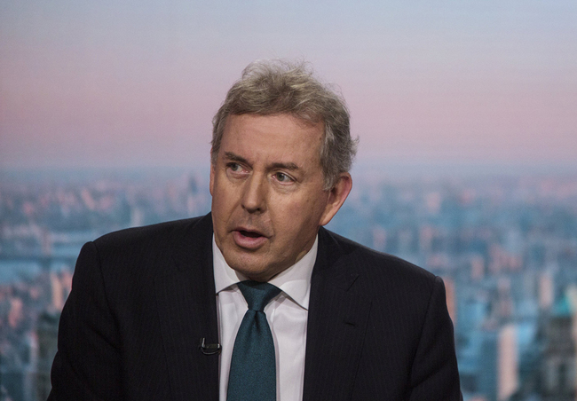 Kim Darroch, U.K. ambassador to the U.S., listens during a Bloomberg Television interview in New York, U.S., on Friday, May 18, 2018. [File Photo: VCG/Getty Images/Bloomberg/Victor J. Blue]